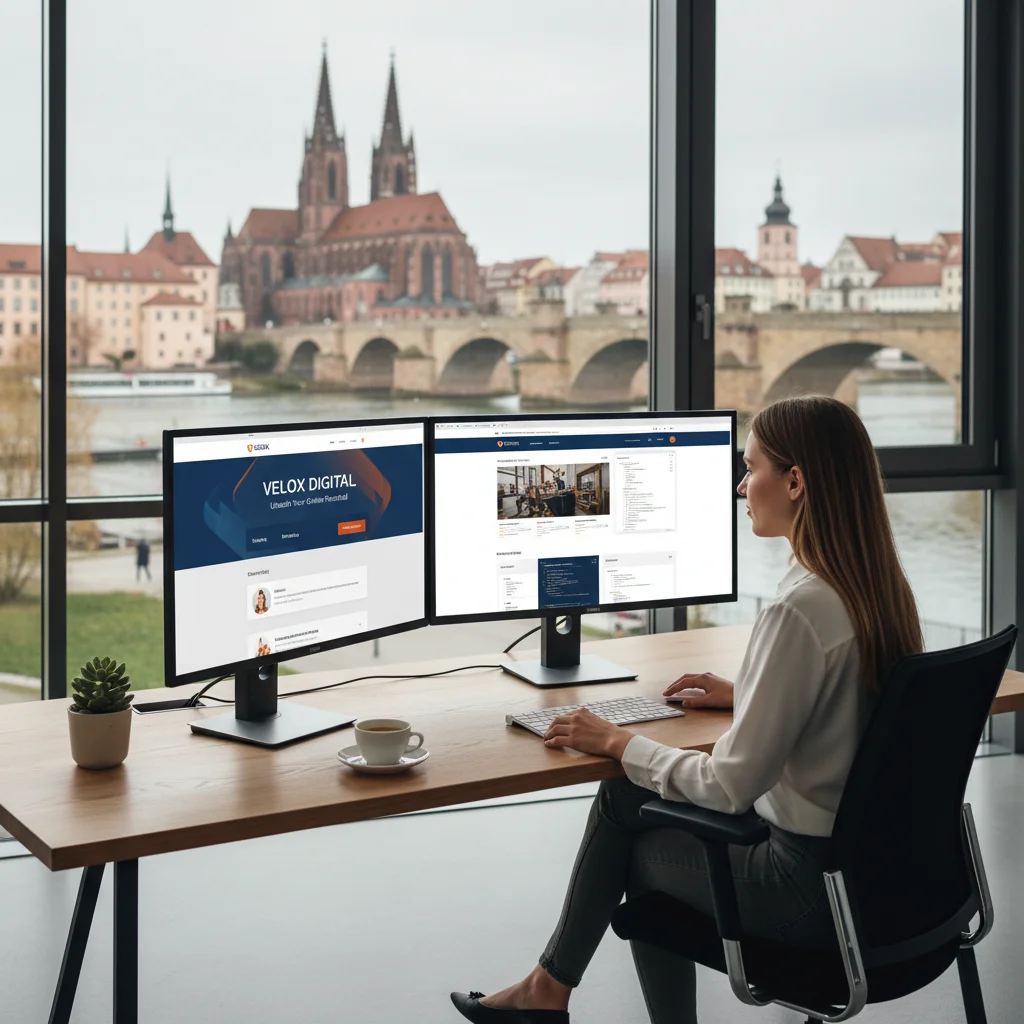 Webdesign Regensburg – Blitzsicht baut professionelle Unternehmenswebsites für Handwerker und B2B im Großraum Regensburg